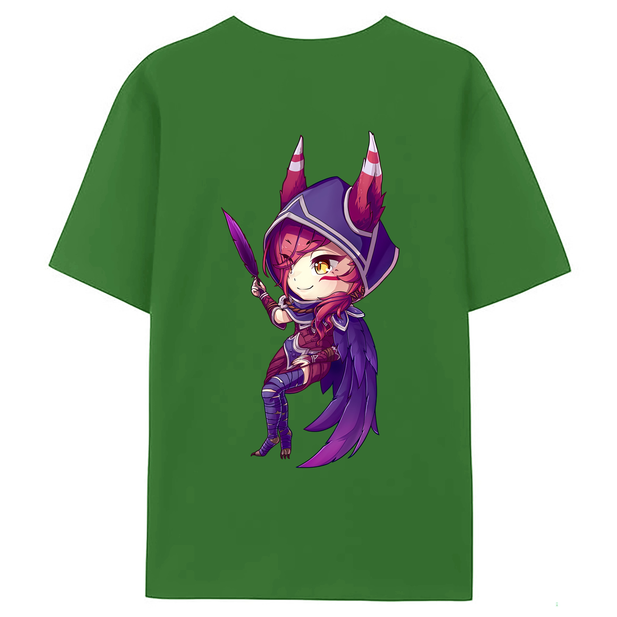 （画像用） リーグ・オブ・レジェンド League of Legends LOL レディース半袖Tシャツ(バックプリント)